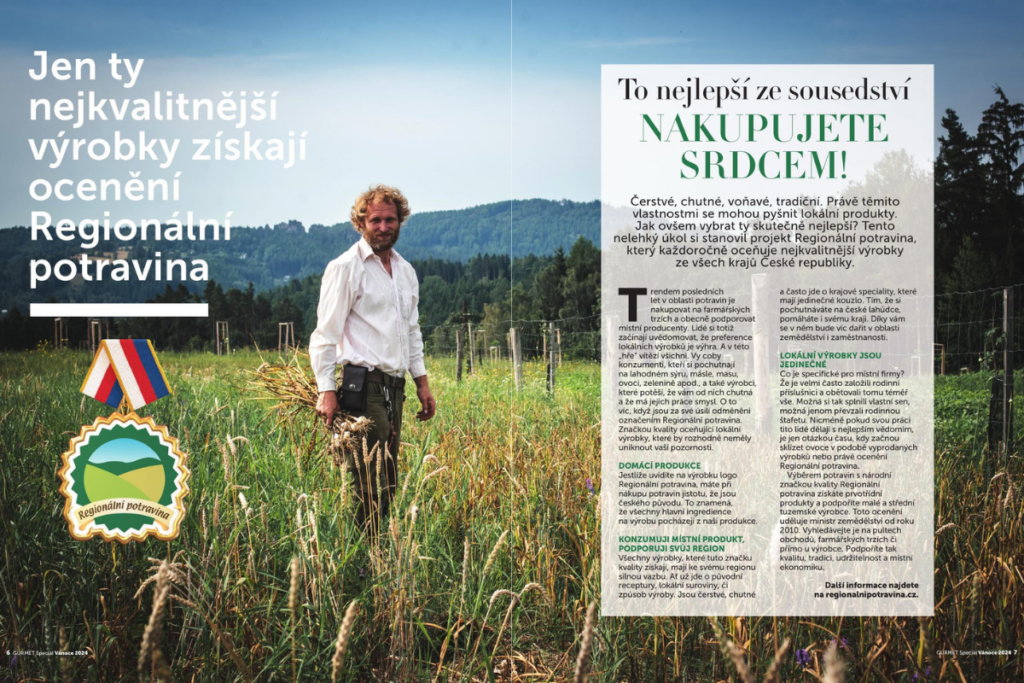 Napsali o nás - Regionální potravina - Gurmet speciál - Statek u Macháčků